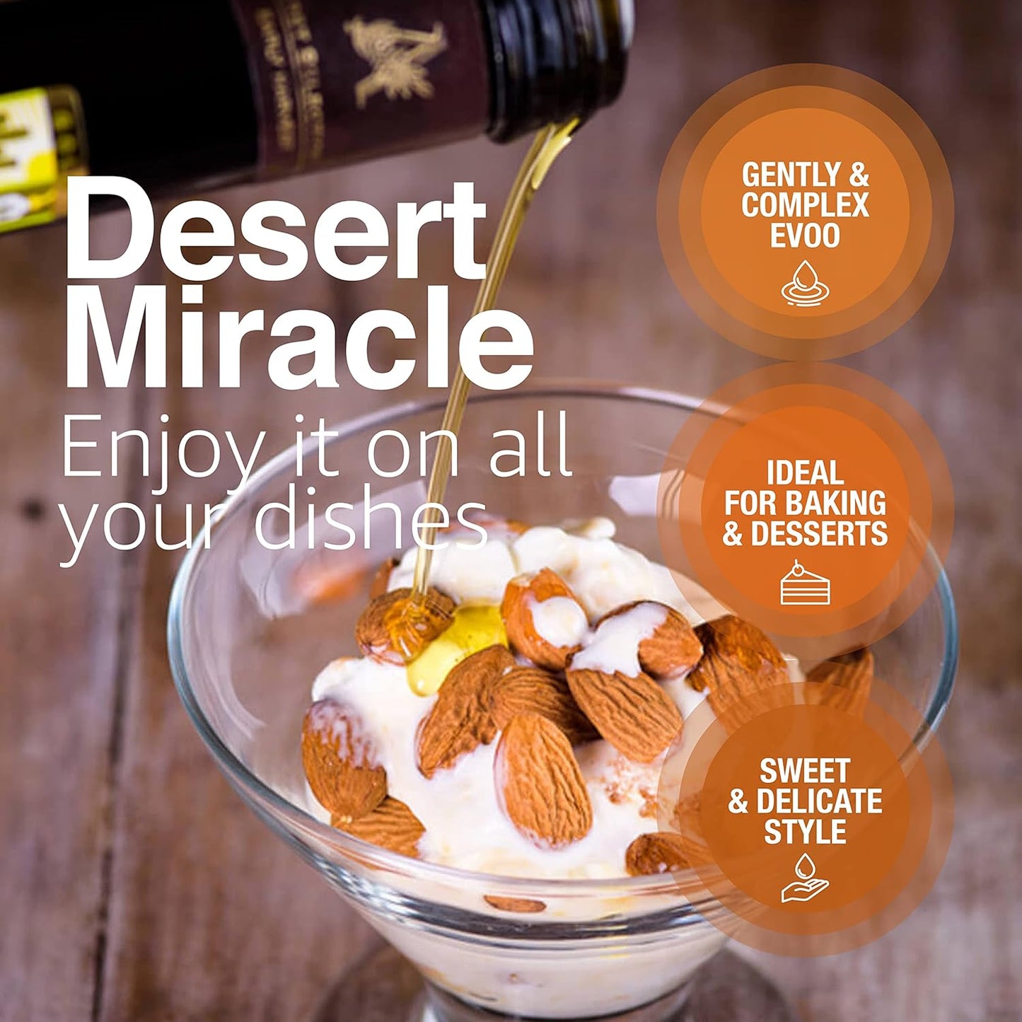 Desert Miracle | Organic Ultra-Premium Extra Virgin Olive Oil 500 ml