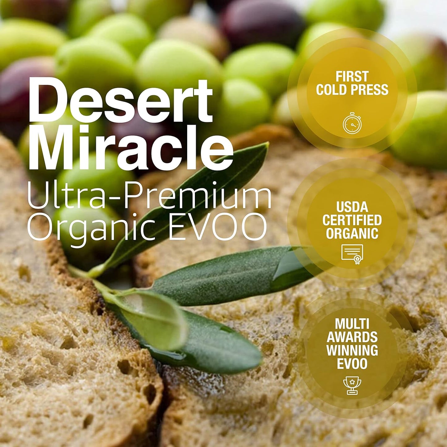 Desert Miracle health benefit icon set (polyphenols, antioxidant, immune support).